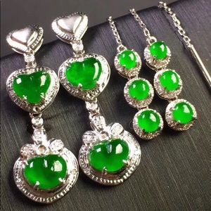 Auth Jade Earrings / Ring Wholesale welcome